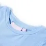 Light blue children's t-shirt with flutter sleeves size 140 by , Kids T-shirts - Ref: Foro24-11328, Price: 8,19 €, Discount: %