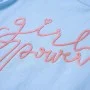 Light blue children's t-shirt with flutter sleeves size 140 by , Kids T-shirts - Ref: Foro24-11328, Price: 8,19 €, Discount: %