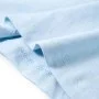 Camiseta infantil azul claro 140 de , Camisetas para niños - Ref: Foro24-12563, Precio: 7,93 €, Descuento: %