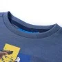 Langärmeliges Kinder-T-Shirt blau meliert 92 von , Kinder-T-Shirts - Ref: Foro24-12989, Preis: 8,30 €, Rabatt: %