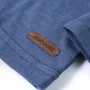 Langärmeliges Kinder-T-Shirt blau meliert 92 von , Kinder-T-Shirts - Ref: Foro24-12989, Preis: 8,30 €, Rabatt: %