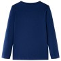 Navy blue long-sleeve children's t-shirt size 92 by , Kids T-shirts - Ref: Foro24-13254, Price: 8,66 €, Discount: %