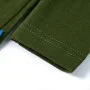 Langarm-Kinder-T-Shirt dunkel khaki 140 von , Kinder-T-Shirts - Ref: Foro24-12638, Preis: 8,75 €, Rabatt: %