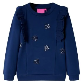 Marineblaues Kinder-Sweatshirt 92 von , Kinder-T-Shirts - Ref: Foro24-13739, Preis: 11,70 €, Rabatt: %