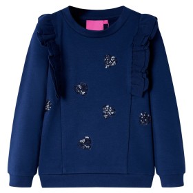 Sudadera infantil azul marino 92 de , Camisetas para niños - Ref: Foro24-13739, Precio: 11,81 €, Descuento: %