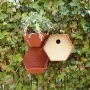 Capi Vogelhaus Hive 1 Loch rund braun 19x23x20 cm von , Vogelhäuser - Ref: Foro24-447494, Preis: 24,42 €, Rabatt: %
