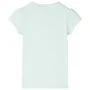 Camiseta infantil verde menta claro 140 de , Camisetas para niños - Ref: Foro24-10428, Precio: 8,06 €, Descuento: %