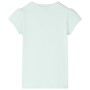 Light mint green children's t-shirt 140 by , Kids T-shirts - Ref: Foro24-10428, Price: 8,13 €, Discount: %