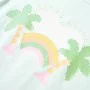 Light mint green children's t-shirt 140 by , Kids T-shirts - Ref: Foro24-10428, Price: 8,06 €, Discount: %