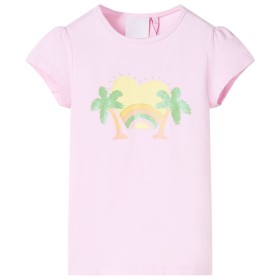 Camiseta infantil rosa claro 104 de , Camisetas para niños - Ref: Foro24-10435, Precio: 8,13 €, Descuento: %