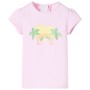 Hellrosa Kinder-T-Shirt 104 von , Kinder-T-Shirts - Ref: Foro24-10435, Preis: 8,13 €, Rabatt: %