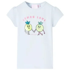 Hellblaues Kinder-T-Shirt 116 von , Kinder-T-Shirts - Ref: Foro24-10591, Preis: 7,99 €, Rabatt: %