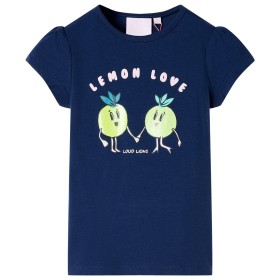 Navy blue children's t-shirt size 140 by , Kids T-shirts - Ref: Foro24-10598, Price: 8,07 €, Discount: %