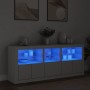 Sideboard mit weißen LED-Leuchten 162x37x67 cm von , Sideboards - Ref: Foro24-3208995, Preis: 222,80 €, Rabatt: %