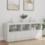 Sideboard with white LED lights 162x37x67 cm by , Sideboards - Ref: Foro24-3208995, Price: 227,30 €, Discount: %