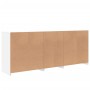 Sideboard with white LED lights 162x37x67 cm by , Sideboards - Ref: Foro24-3208995, Price: 201,74 €, Discount: %