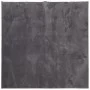 HUARTE anthracite washable soft short pile rug 120x120cm by , Rugs - Ref: Foro24-374999, Price: 61,76 €, Discount: %