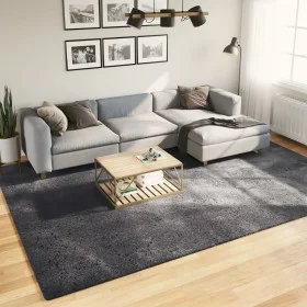 Soft washable short hair rug HUARTE anthracite 240x340cm by , Rugs - Ref: Foro24-375007, Price: 209,06 €, Discount: %