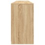 Sideboard with Sonoma oak LED lights 162x37x67 cm by , Sideboards - Ref: Foro24-3208997, Price: 176,51 €, Discount: %