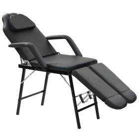Kosmetiktisch Kunstleder 185x78x76 cm schwarz von vidaXL, Massagesessel - Ref: Foro24-110161, Preis: 240,66 €, Rabatt: %