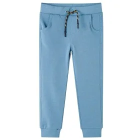 Pantalones de chándal infantiles azul medio 104 de , Pantalones de niños - Ref: Foro24-13235, Precio: 10,90 €, Descuento: %