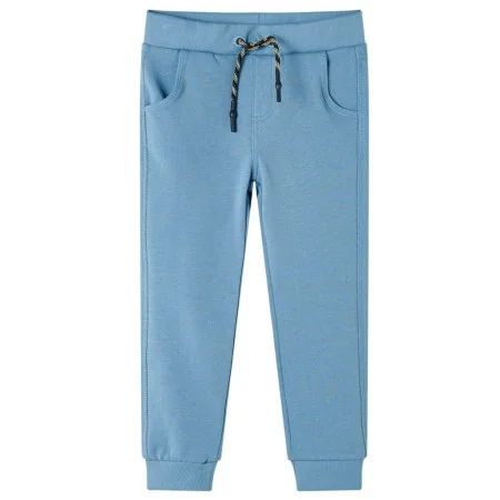 Pantalones de chándal infantiles azul medio 104 de , Pantalones de niños - Ref: Foro24-13235, Precio: 10,90 €, Descuento: %