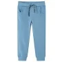 Pantalones de chándal infantiles azul medio 104 de , Pantalones de niños - Ref: Foro24-13235, Precio: 10,90 €, Descuento: %