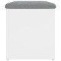 Parkettbank weiß 62x42x45 cm von , Bänke für Hallen und Lager - Ref: Foro24-835040, Preis: 65,78 €, Rabatt: %