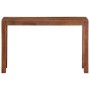 Mesa consola de madera maciza de acacia 120x30x76 cm en Mesas consola | Comprar online en Foro24