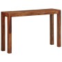 Mesa consola de madera maciza de acacia 120x30x76 cm en Mesas consola | Comprar online en Foro24