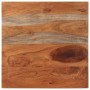 Mesa de centro madera maciza de acacia 60x60x35 cm en Mesas de centro | Comprar online en Foro24