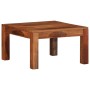 Mesa de centro madera maciza de acacia 60x60x35 cm en Mesas de centro | Comprar online en Foro24