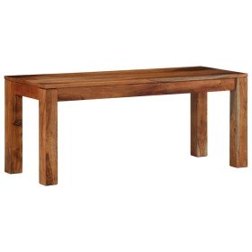 Banco 110 cm madera maciza acacia en Bancos para recibidores y almacenamiento | Comprar online en Foro24