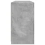 Sideboard with LED lights in concrete gray 142.5x37x67 cm by , Sideboards - Ref: Foro24-3209068, Price: 174,63 €, Discount: %