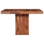 Mesa de comedor madera maciza de acacia 120x120x77 cm en Mesas de cocina y de comedor | Comprar online en Foro24