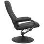 Sillón reclinable Negro 66,5 x 75 x 99 cm Cuero sintético en Sillones | Comprar online en Foro24