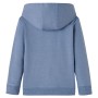 Children's sweatshirt with blue melange hood 128 by , Kids T-shirts - Ref: Foro24-13017, Price: 13,30 €, Discount: %