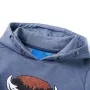 Kinder-Sweatshirt mit blau melierter Kapuze 128 von , Kinder-T-Shirts - Ref: Foro24-13017, Preis: 13,16 €, Rabatt: %