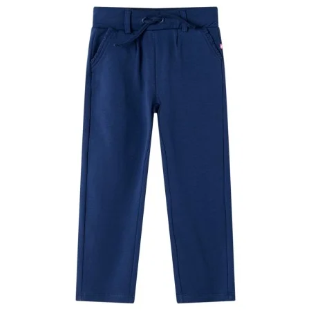 Pantalones infantiles con cordón azul marino 140 de , Pantalones de niños - Ref: Foro24-13573, Precio: 9,56 €, Descuento: %
