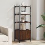 Bücherregal 3 Regale Technisches Holz braun 41x30x109,5 cm von , Bücherregale und Regale - Ref: Foro24-839002, Preis: 43,45 €...