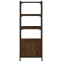 Bookshelf 3 shelves wood engineering brown 41x30x109.5 cm by , Bookcases and shelves - Ref: Foro24-839002, Price: 42,99 €, Di...