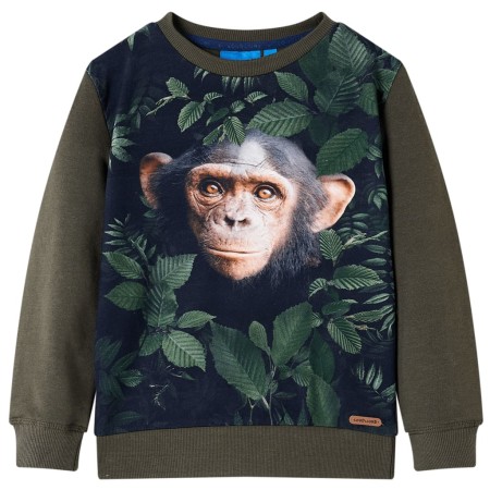 Khaki Kinder-Sweatshirt 140 von , Kinder-T-Shirts - Ref: Foro24-13048, Preis: 12,34 €, Rabatt: %