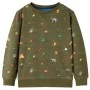 Khaki children's sweatshirt size 140 by , Kids T-shirts - Ref: Foro24-13133, Price: 12,50 €, Discount: %