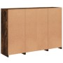 Sideboard mit LED-Licht, 3-teilig, Holzwerkstoff, geräucherte Eiche von , Sideboards - Ref: Foro24-3209132, Preis: 206,60 €, ...
