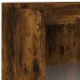 Sideboard with LED light 3 pieces engineered wood smoked oak by , Sideboards - Ref: Foro24-3209132, Price: 208,25 €, Discount: %