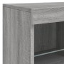 Sideboard mit LED-Leuchten in Sonoma-Grau 81x37x67 cm von , Sideboards - Ref: Foro24-836663, Preis: 90,23 €, Rabatt: %