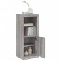 Aparador con luces LED gris Sonoma 41x37x100 cm de , Aparadores - Ref: Foro24-836649, Precio: 82,47 €, Descuento: %