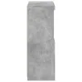 Sideboard with LED lights in concrete gray 60.5x37x100 cm by , Sideboards - Ref: Foro24-836668, Price: 73,91 €, Discount: %