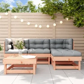 Garden sofa set 5 pieces solid Douglas fir wood by , Garden sets - Ref: Foro24-3186170, Price: 251,92 €, Discount: %