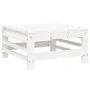 Gartenmöbel-Set 6-teilig aus massivem weißem Kiefernholz von , Gartensets - Ref: Foro24-3186201, Preis: 386,89 €, Rabatt: %